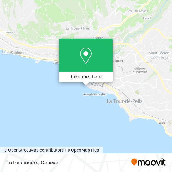 La Passagère map