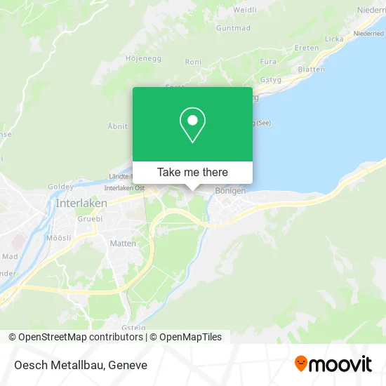 Oesch Metallbau map