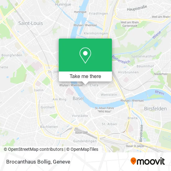 Brocanthaus Bollig map