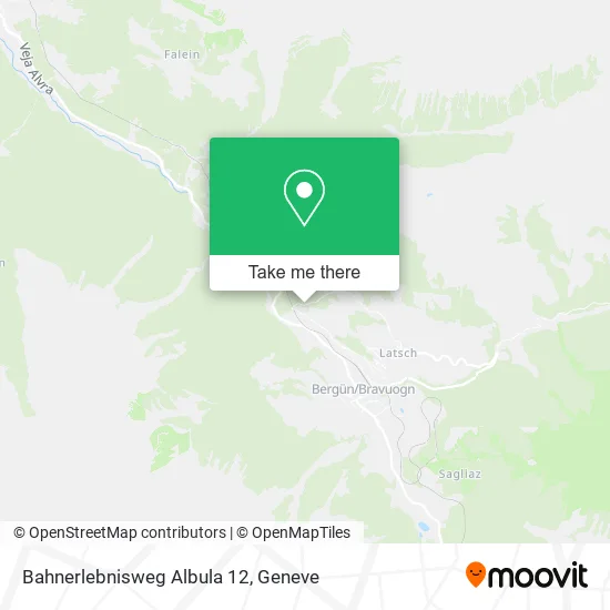 Bahnerlebnisweg Albula 12 map