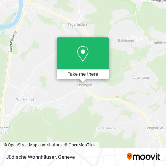 Jüdische Wohnhäuser map