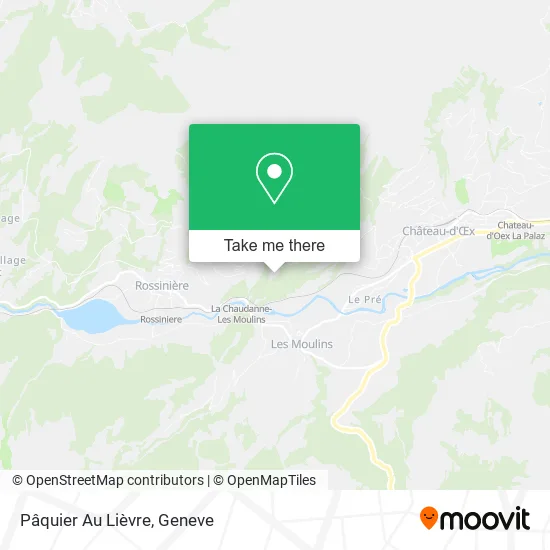 Pâquier Au Lièvre map