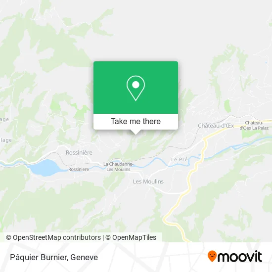 Pâquier Burnier map