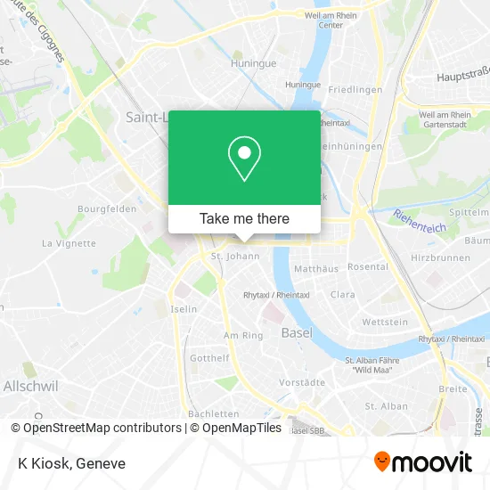 K Kiosk map