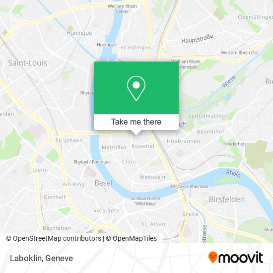 Laboklin map
