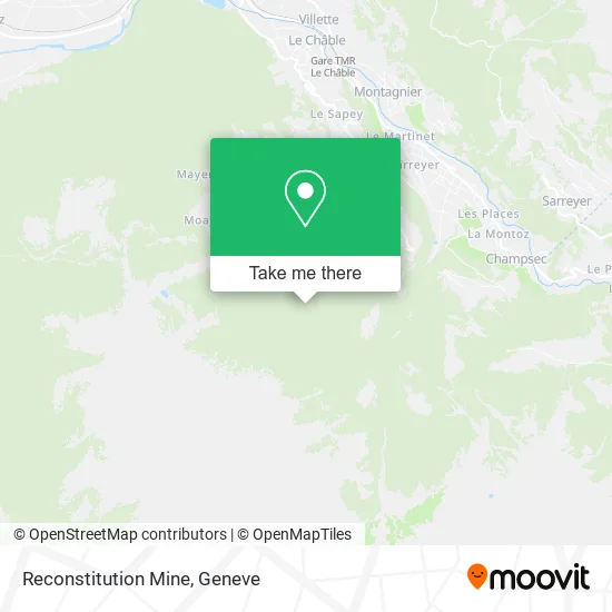 Reconstitution Mine map