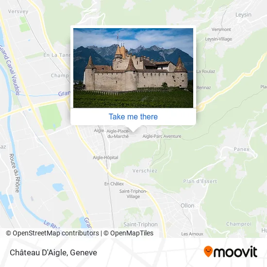 Château D'Aigle map