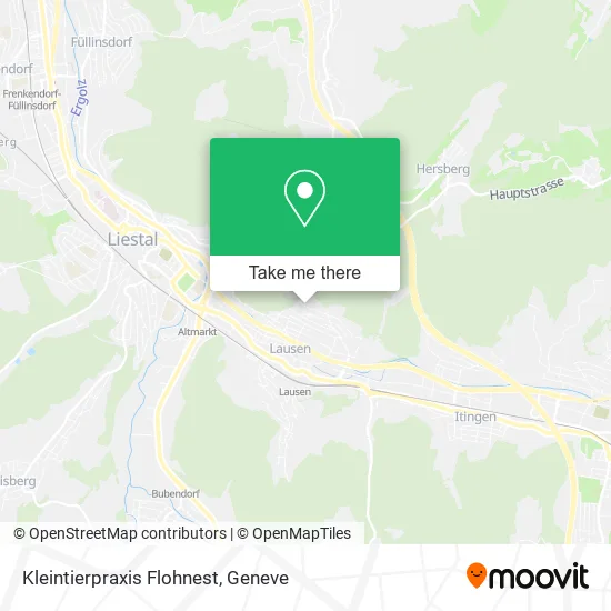 Kleintierpraxis Flohnest map