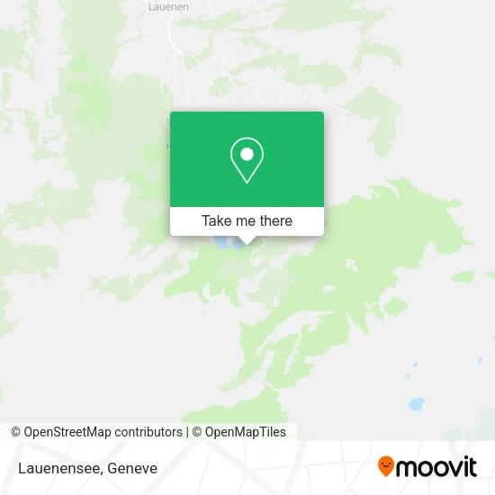 Lauenensee map