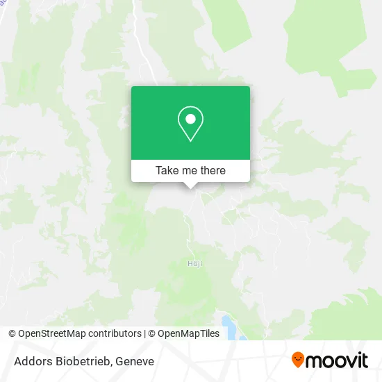 Addors Biobetrieb map