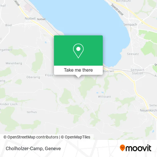 Cholholzer-Camp map