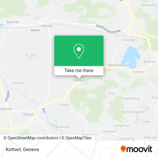 Kottwil map