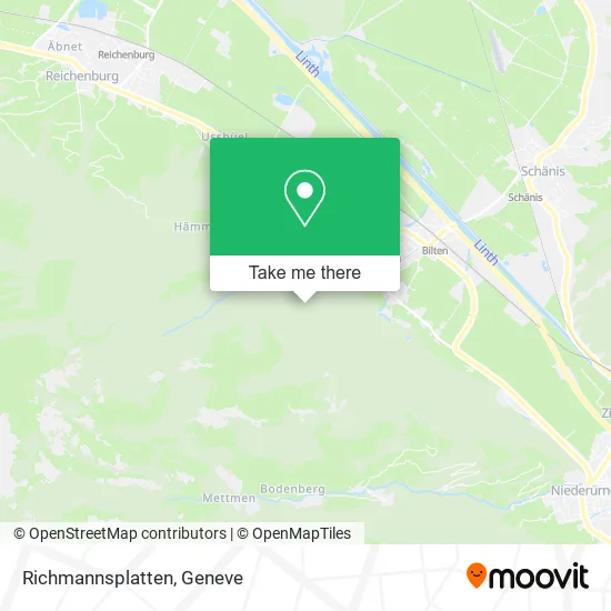 Richmannsplatten map