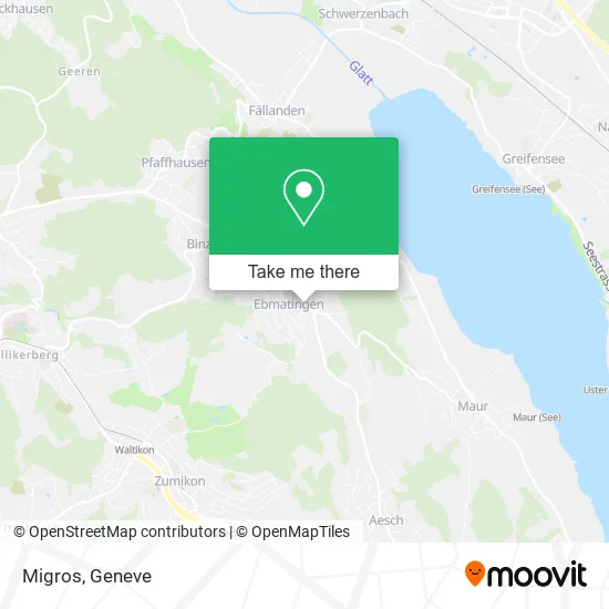 Migros map