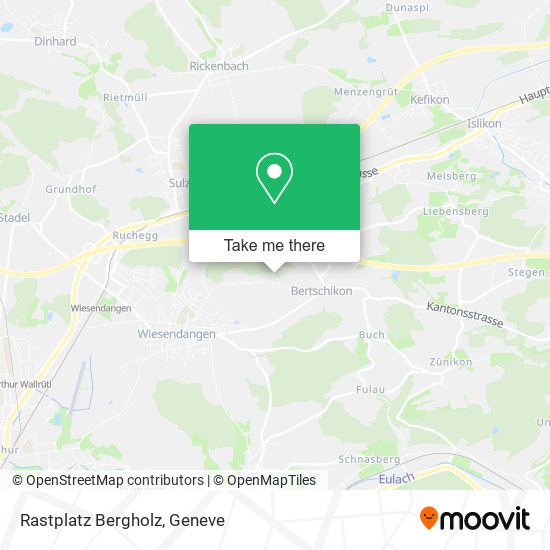 Rastplatz Bergholz map