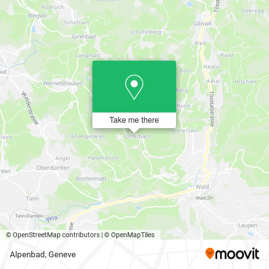 Alpenbad map