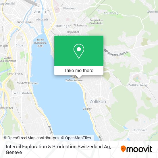 Interoil Exploration & Production Switzerland Ag map