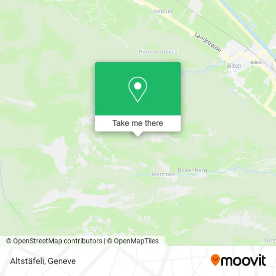 Altstäfeli map