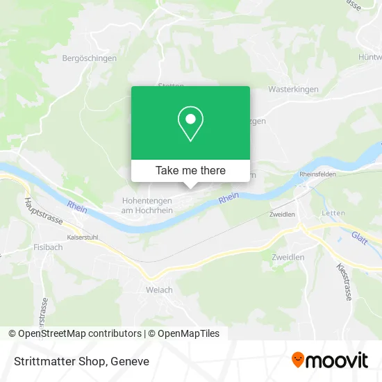 Strittmatter Shop map