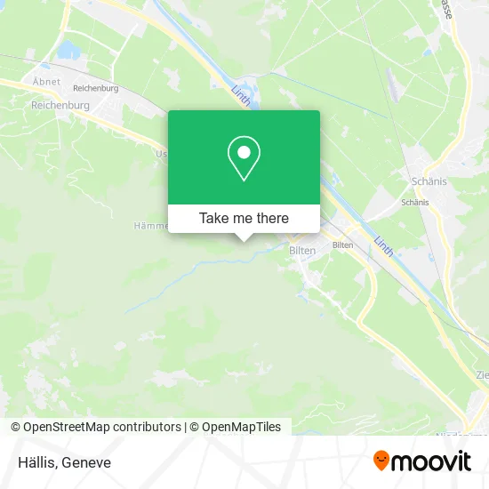 Hällis map