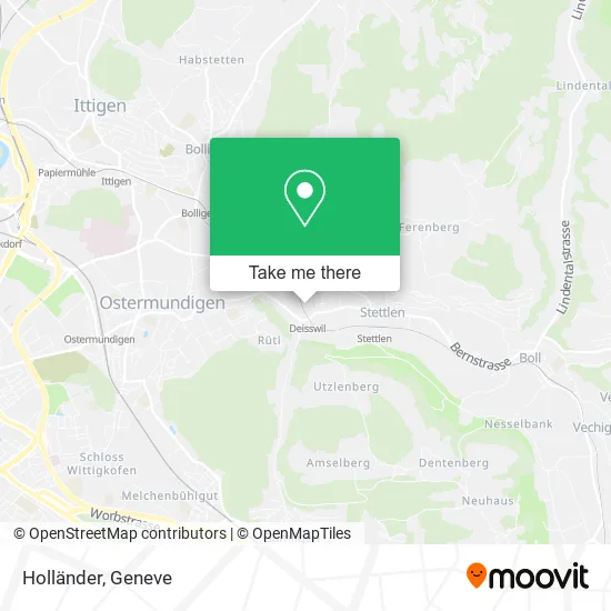 Holländer map