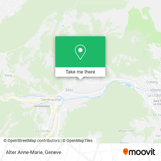 Alter Anne-Marie map
