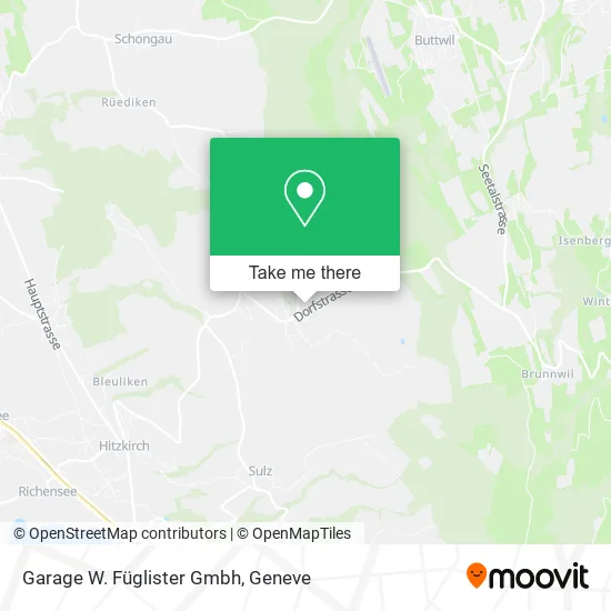 Garage W. Füglister Gmbh map