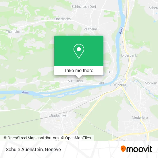 Schule Auenstein map