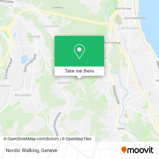 Nordic Walking map