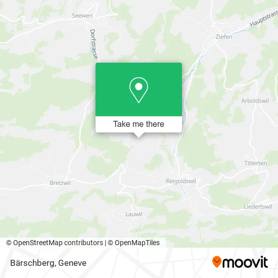 Bärschberg map
