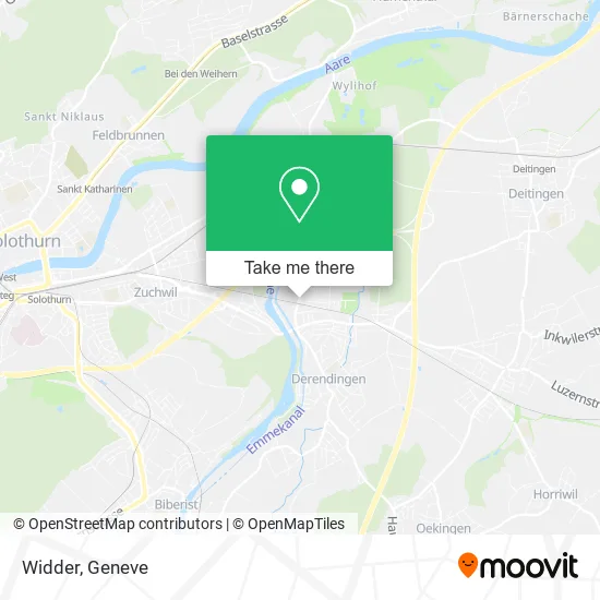 Widder map