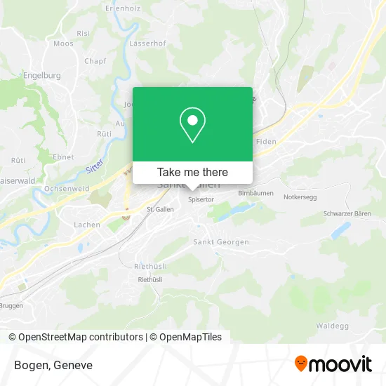 Bogen map
