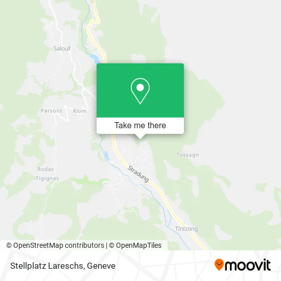Stellplatz Lareschs map