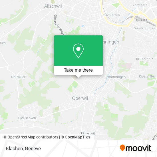 Blachen map