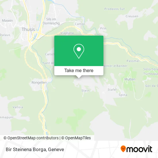 Bir Steinena Borga map