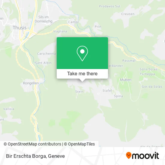 Bir Erschta Borga map