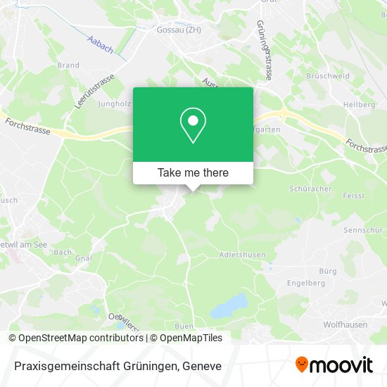 Praxisgemeinschaft Grüningen map