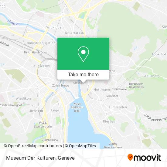 Museum Der Kulturen map