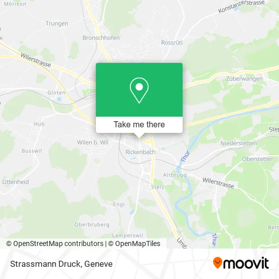 Strassmann Druck map