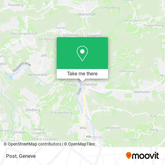 Post map