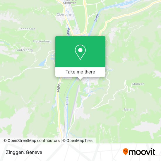 Zinggen map