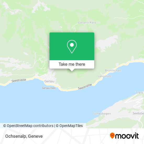Ochsenalp map