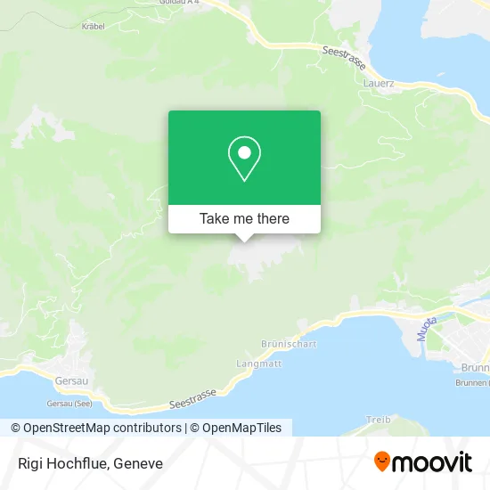 Rigi Hochflue map