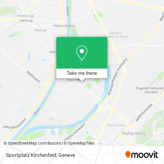 Sportplatz Kirchenfeld map