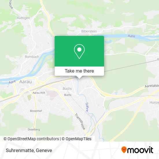 Suhrenmatte map
