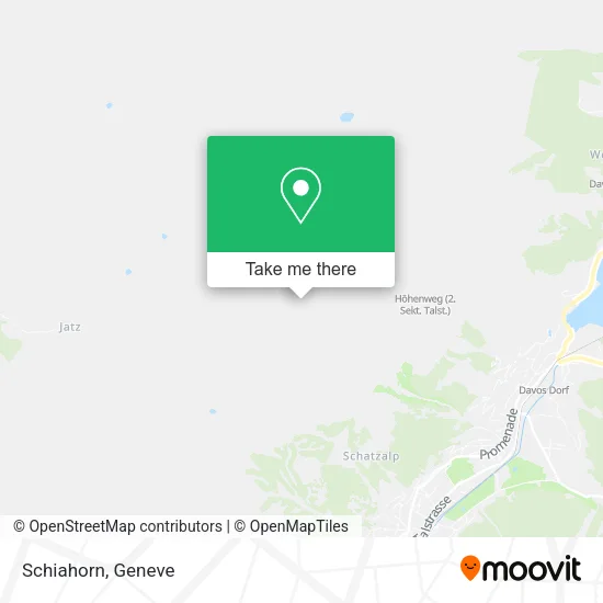 Schiahorn map