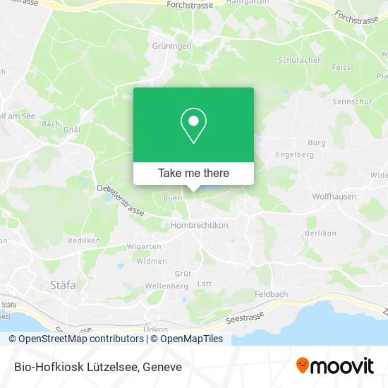 Bio-Hofkiosk Lützelsee map