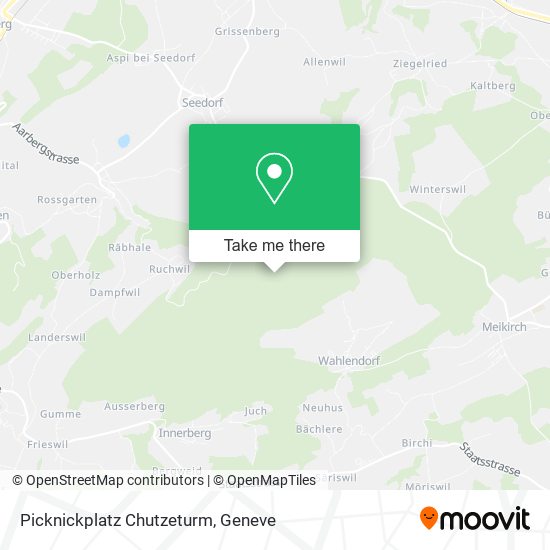 Picknickplatz Chutzeturm map