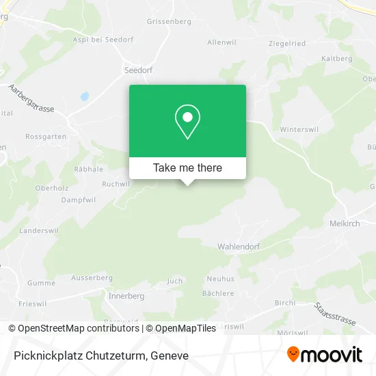 Picknickplatz Chutzeturm map