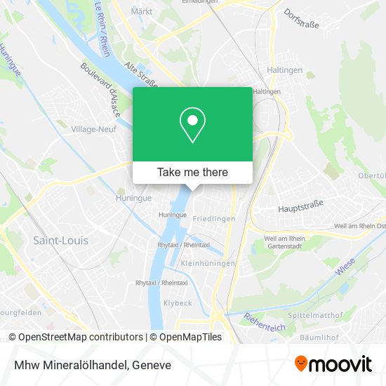 Mhw Mineralölhandel map